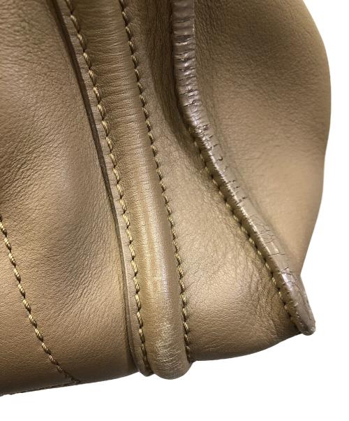 CELINE（セリーヌ）CELINE (セリーヌ) ハンドバッグ Luggage Mini Shopper（ラゲッジ ミニ ショッパー） キャメル サイズ:実寸サイズにてご確認くださいの古着・服飾アイテム
