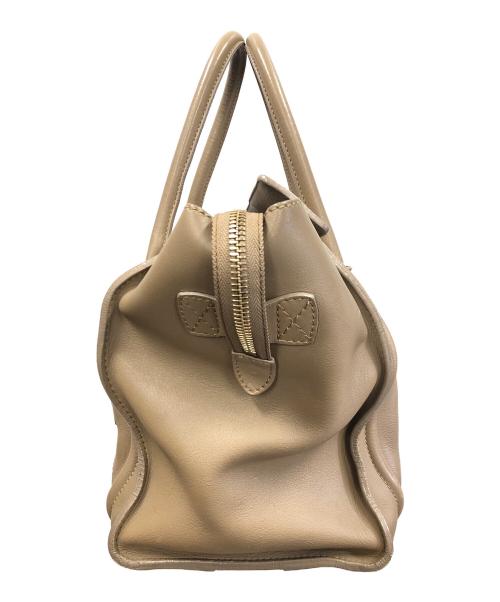 CELINE（セリーヌ）CELINE (セリーヌ) ハンドバッグ Luggage Mini Shopper（ラゲッジ ミニ ショッパー） キャメル サイズ:実寸サイズにてご確認くださいの古着・服飾アイテム