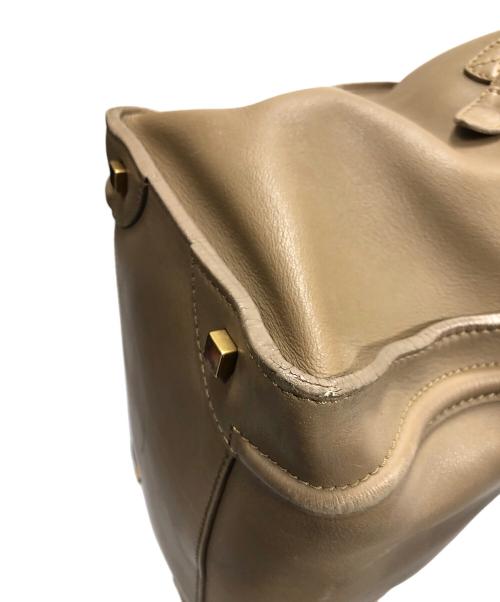 CELINE（セリーヌ）CELINE (セリーヌ) ハンドバッグ Luggage Mini Shopper（ラゲッジ ミニ ショッパー） キャメル サイズ:実寸サイズにてご確認くださいの古着・服飾アイテム