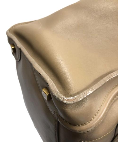 CELINE（セリーヌ）CELINE (セリーヌ) ハンドバッグ Luggage Mini Shopper（ラゲッジ ミニ ショッパー） キャメル サイズ:実寸サイズにてご確認くださいの古着・服飾アイテム