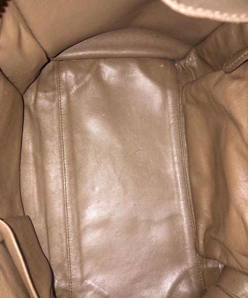 CELINE（セリーヌ）CELINE (セリーヌ) ハンドバッグ Luggage Mini Shopper（ラゲッジ ミニ ショッパー） キャメル サイズ:実寸サイズにてご確認くださいの古着・服飾アイテム
