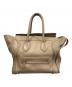 CELINE（セリーヌ）の古着「ハンドバッグ Luggage Mini Shopper（ラゲッジ ミニ ショッパー）」｜キャメル