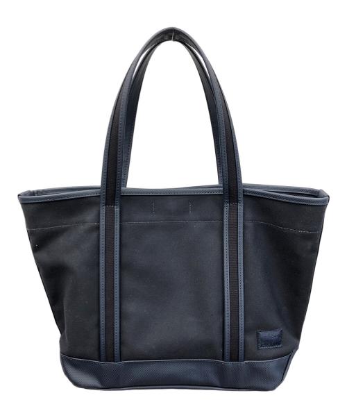 PORTER GIRL（ポーターガール）PORTER GIRL (ポーターガール) BOYFRIEND TOTE TOTE BAG(L)（ボーイフレンド トート トート バッグ エル） ネイビー サイズ:実寸サイズにてご確認くださいの古着・服飾アイテム