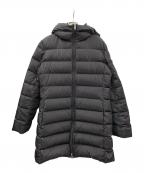 PRADAプラダ）の古着「ダウンコート トライアングルロゴ」｜ブラック