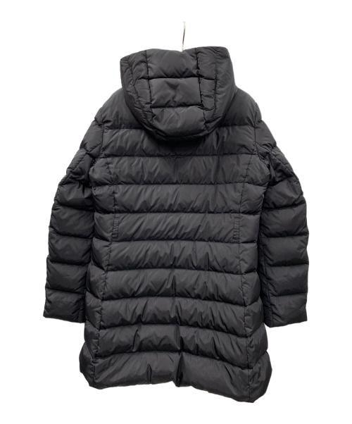 PRADA（プラダ）PRADA (プラダ) ダウンコート トライアングルロゴ ブラック サイズ:42の古着・服飾アイテム