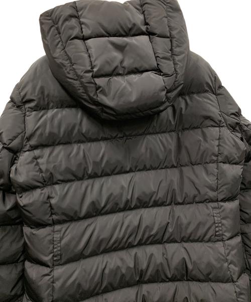 PRADA（プラダ）PRADA (プラダ) ダウンコート トライアングルロゴ ブラック サイズ:42の古着・服飾アイテム