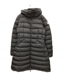 MONCLER（モンクレール）の古着「ロングダウンコート FLAMMETTE（フラメッテ）」｜ブラック