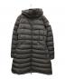 MONCLER（モンクレール）の古着「ロングダウンコート FLAMMETTE（フラメッテ）」｜ブラック
