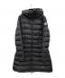 中古・古着 MONCLER (モンクレール) ロングダウンコート FLAMMETTE（フラメッテ） ブラック サイズ:4：120000円
