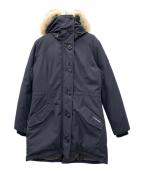 CANADA GOOSEカナダグース）の古着「ダウンコート ROSSCLAIR PARKA（ロスクレア パーカ）」｜ネイビー