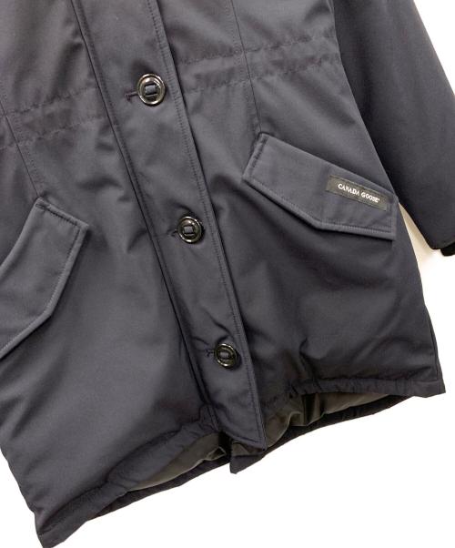 CANADA GOOSE（カナダグース）CANADA GOOSE (カナダグース) ダウンコート ROSSCLAIR PARKA（ロスクレア パーカ） ネイビー サイズ:Lの古着・服飾アイテム