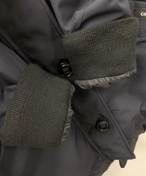 CANADA GOOSE（カナダグース）CANADA GOOSE (カナダグース) ダウンコート ROSSCLAIR PARKA（ロスクレア パーカ） ネイビー サイズ:Lの古着・服飾アイテム