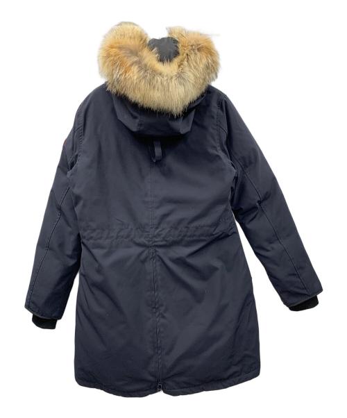 CANADA GOOSE（カナダグース）CANADA GOOSE (カナダグース) ダウンコート ROSSCLAIR PARKA（ロスクレア パーカ） ネイビー サイズ:Lの古着・服飾アイテム