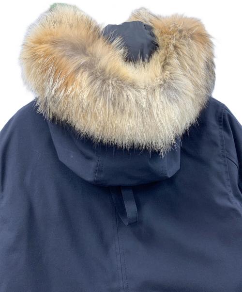 CANADA GOOSE（カナダグース）CANADA GOOSE (カナダグース) ダウンコート ROSSCLAIR PARKA（ロスクレア パーカ） ネイビー サイズ:Lの古着・服飾アイテム