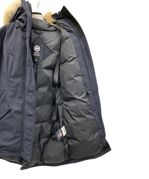 CANADA GOOSE（カナダグース）CANADA GOOSE (カナダグース) ダウンコート ROSSCLAIR PARKA（ロスクレア パーカ） ネイビー サイズ:Lの古着・服飾アイテム