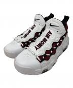 NIKEナイキ）の古着「スニーカー AIR MORE MONEY（エア モア マネー）」｜ホワイト×レッド