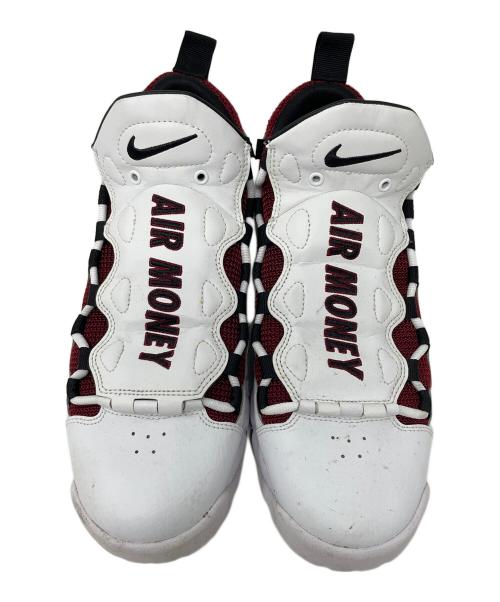 NIKE（ナイキ）NIKE (ナイキ) スニーカー AIR MORE MONEY（エア モア マネー） ホワイト×レッド サイズ:26㎝の古着・服飾アイテム