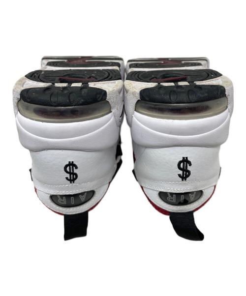 NIKE（ナイキ）NIKE (ナイキ) スニーカー AIR MORE MONEY（エア モア マネー） ホワイト×レッド サイズ:26㎝の古着・服飾アイテム
