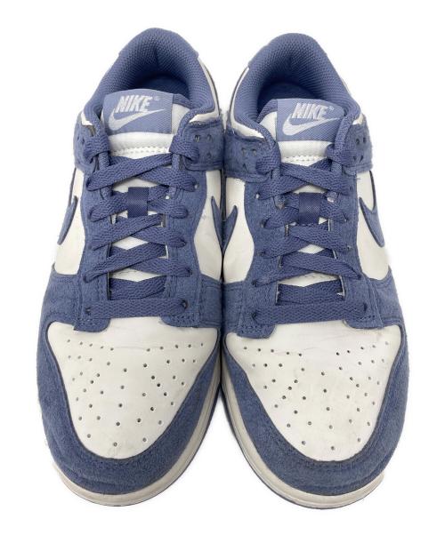 NIKE（ナイキ）NIKE (ナイキ) スニーカー DUNK LOW（ダンク ロー） スエード ラベンダー×ホワイト サイズ:24.5cmの古着・服飾アイテム