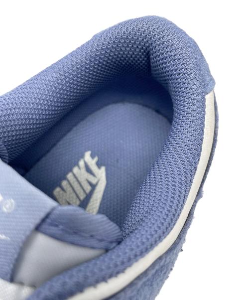 NIKE（ナイキ）NIKE (ナイキ) スニーカー DUNK LOW（ダンク ロー） スエード ラベンダー×ホワイト サイズ:24.5cmの古着・服飾アイテム