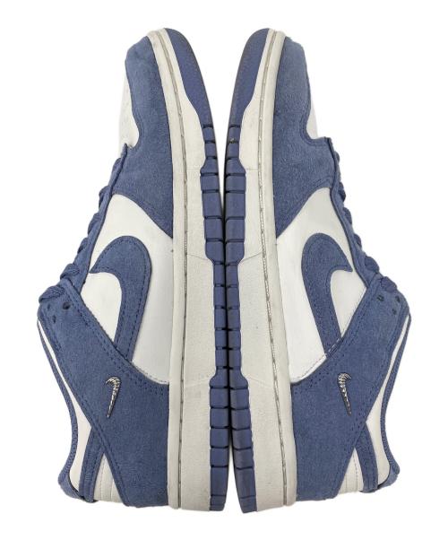 NIKE（ナイキ）NIKE (ナイキ) スニーカー DUNK LOW（ダンク ロー） スエード ラベンダー×ホワイト サイズ:24.5cmの古着・服飾アイテム