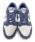 NIKE (ナイキ) スニーカー DUNK LOW（ダンク ロー） スエード ラベンダー×ホワイト サイズ:24.5cm：5000円