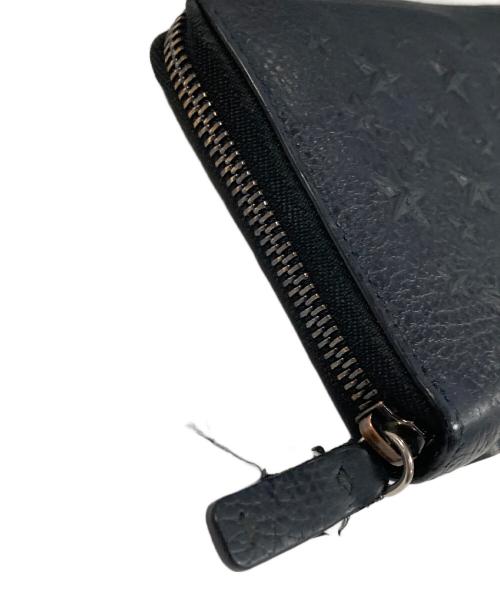 JIMMY CHOO（ジミーチュウ）JIMMY CHOO (ジミーチュウ) 長財布 ネイビー サイズ:実寸サイズにてご確認ください。の古着・服飾アイテム