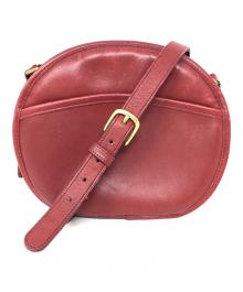 COACH（コーチ）の古着「レザーショルダーバッグ Chester Bag（チェスター バッグ）」｜レッド