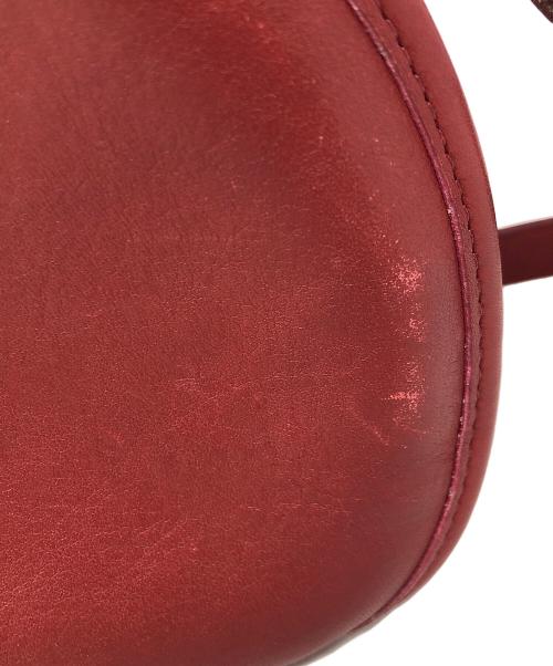 COACH（コーチ）COACH (コーチ) レザーショルダーバッグ Chester Bag（チェスター バッグ） レッド サイズ:実寸サイズにてご確認くださいの古着・服飾アイテム