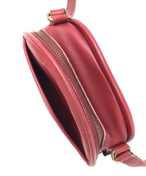 COACH（コーチ）COACH (コーチ) レザーショルダーバッグ Chester Bag（チェスター バッグ） レッド サイズ:実寸サイズにてご確認くださいの古着・服飾アイテム