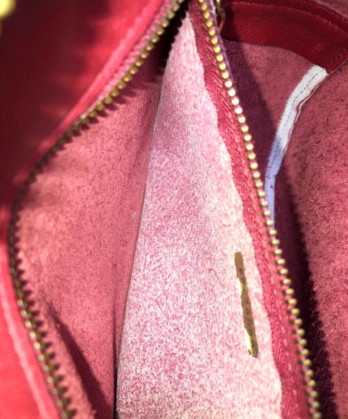COACH（コーチ）COACH (コーチ) レザーショルダーバッグ Chester Bag（チェスター バッグ） レッド サイズ:実寸サイズにてご確認くださいの古着・服飾アイテム