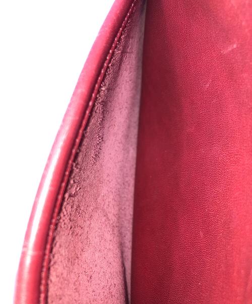 COACH（コーチ）COACH (コーチ) レザーショルダーバッグ Chester Bag（チェスター バッグ） レッド サイズ:実寸サイズにてご確認くださいの古着・服飾アイテム