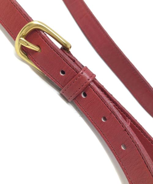 COACH（コーチ）COACH (コーチ) レザーショルダーバッグ Chester Bag（チェスター バッグ） レッド サイズ:実寸サイズにてご確認くださいの古着・服飾アイテム