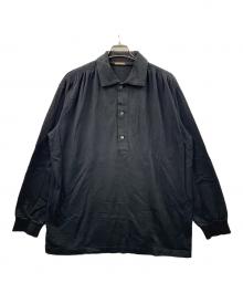 Y's for men（ワイズフォーメン）の古着「プルオーバーシャツ」｜ブラック