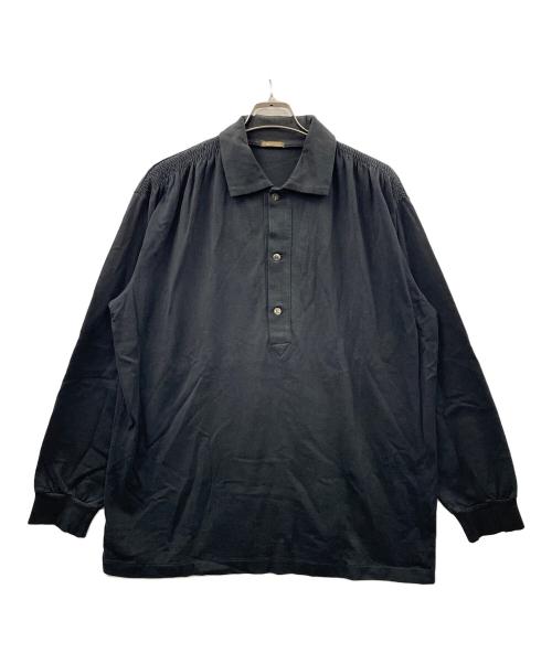 Y's for men（ワイズフォーメン）Y's for men (ワイズフォーメン) プルオーバーシャツ ブラック サイズ:実寸サイズにてご確認ください。の古着・服飾アイテム