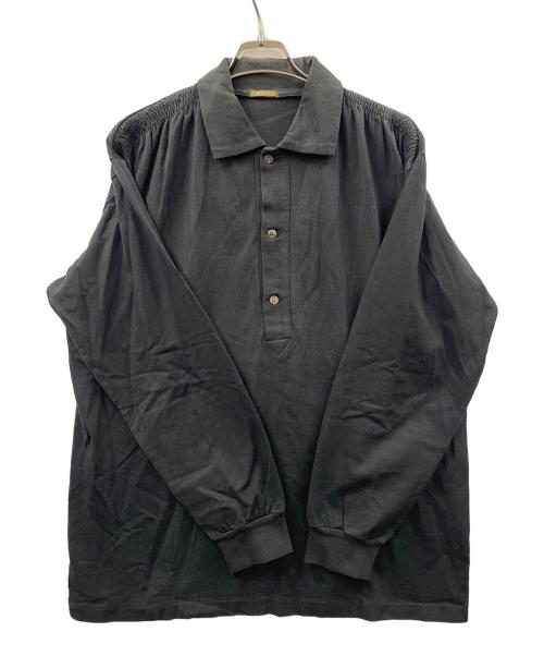 Y's for men（ワイズフォーメン）Y's for men (ワイズフォーメン) プルオーバーシャツ ブラック サイズ:実寸サイズにてご確認ください。の古着・服飾アイテム