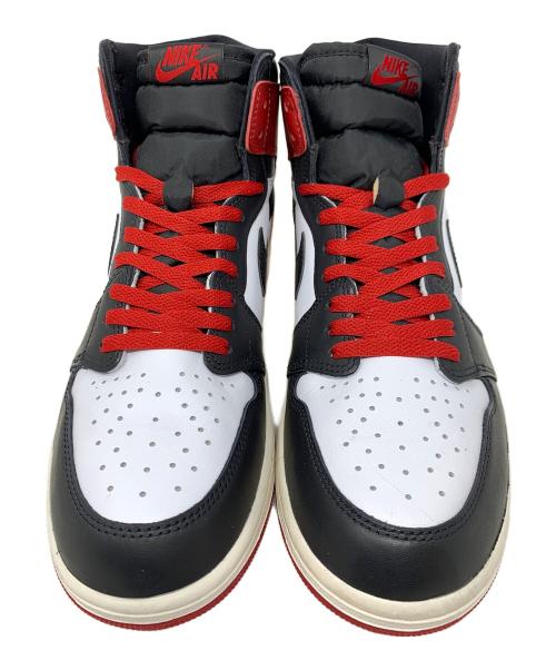 NIKE（ナイキ）NIKE (ナイキ) スニーカー AIR JORDAN 1 RETRO HIGH OG(エアジョーダン1 レトロ ハイ OG) レッド×ホワイト×ブラック サイズ:29cmの古着・服飾アイテム