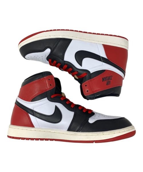 NIKE（ナイキ）NIKE (ナイキ) スニーカー AIR JORDAN 1 RETRO HIGH OG(エアジョーダン1 レトロ ハイ OG) レッド×ホワイト×ブラック サイズ:29cmの古着・服飾アイテム