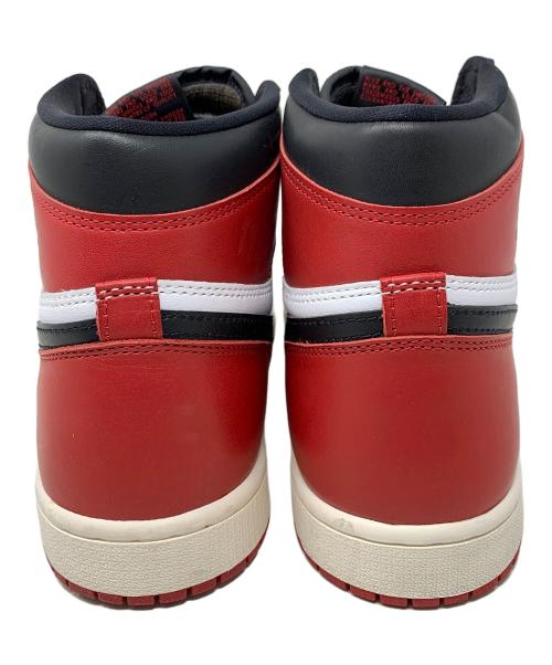 NIKE（ナイキ）NIKE (ナイキ) スニーカー AIR JORDAN 1 RETRO HIGH OG(エアジョーダン1 レトロ ハイ OG) レッド×ホワイト×ブラック サイズ:29cmの古着・服飾アイテム