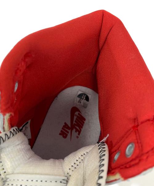NIKE（ナイキ）NIKE (ナイキ) スニーカー AIR JORDAN 1 RETRO HIGH OG（エアジョーダン1 レトロ ハイ OG） ホワイト×レッド サイズ:29cmの古着・服飾アイテム