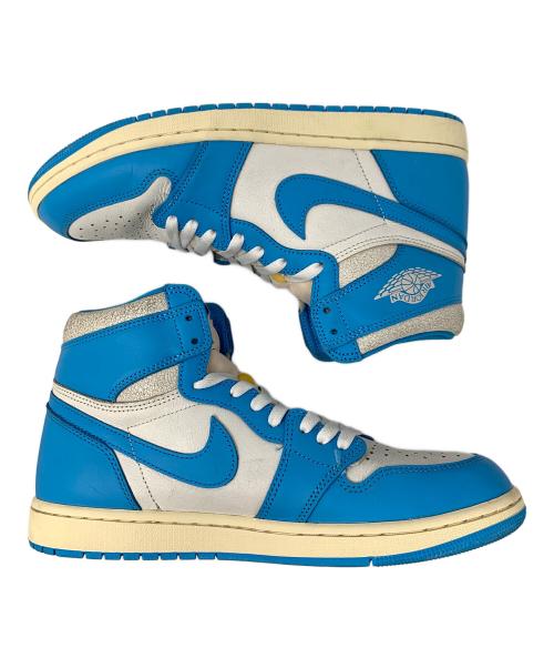 NIKE（ナイキ）NIKE (ナイキ) スニーカー AIR JORDAN 1 RETRO HIGH OG(エアジョーダン1 レトロ ハイ OG) ブルー×ホワイト サイズ:29.5cmの古着・服飾アイテム
