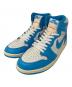 NIKE（ナイキ）の古着「スニーカー AIR JORDAN 1 RETRO HIGH OG(エアジョーダン1 レトロ ハイ OG)」｜ブルー×ホワイト
