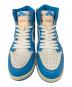 NIKE (ナイキ) スニーカー AIR JORDAN 1 RETRO HIGH OG(エアジョーダン1 レトロ ハイ OG) ブルー×ホワイト サイズ:29.5cm：13000円