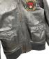 中古・古着 CROPPED HEADS (クロップドヘッズ) ライダースジャケット ブラック サイズ:L：15000円