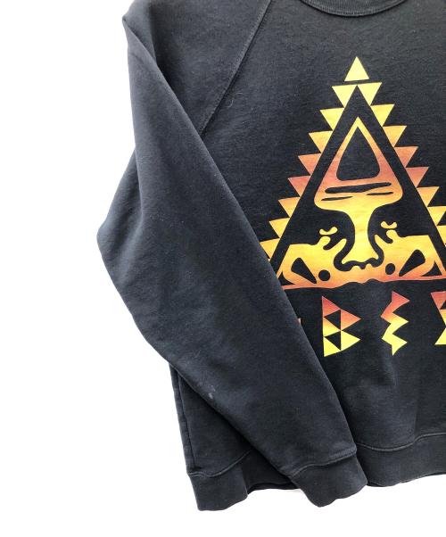 OBEY（オベイ）OBEY (オベイ) スウェット ブラック サイズ:Lの古着・服飾アイテム