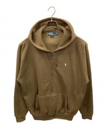 POLO RALPH LAUREN（ポロ・ラルフローレン）の古着「ジップパーカー」｜オリーブ