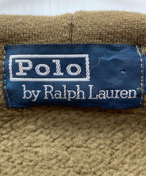 POLO RALPH LAUREN（ポロ・ラルフローレン）POLO RALPH LAUREN (ポロ・ラルフローレン) ジップパーカー オリーブ サイズ:Mの古着・服飾アイテム