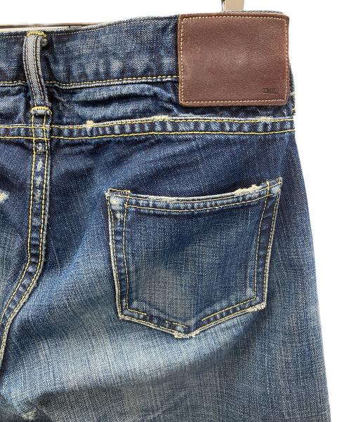 TMT（ティーエムティー）TMT (ティーエムティー) ダメージデニムパンツ インディゴ サイズ:Mの古着・服飾アイテム