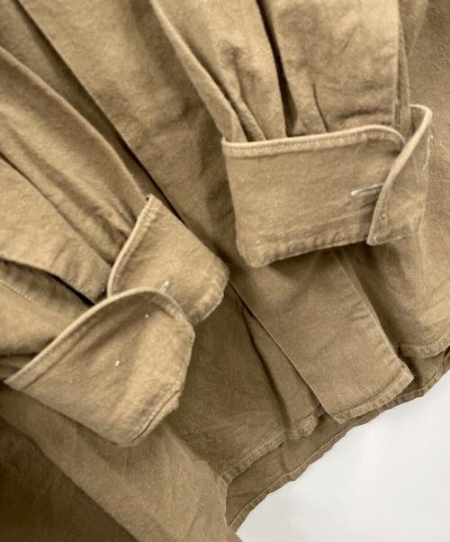 canda（シーアンドエー）canda (シーアンドエー) 長袖シャツ チロリアンシャツ ブラウン サイズ:XLの古着・服飾アイテム