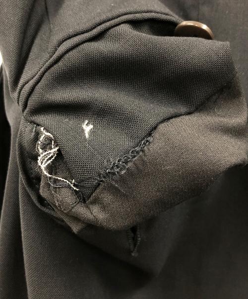 ERMENEGILDO ZEGNA（エルメネジルド・ゼニア）ERMENEGILDO ZEGNA (エルメネジルド・ゼニア) タックパンツ ブラック サイズ:実寸サイズにてご確認ください。の古着・服飾アイテム